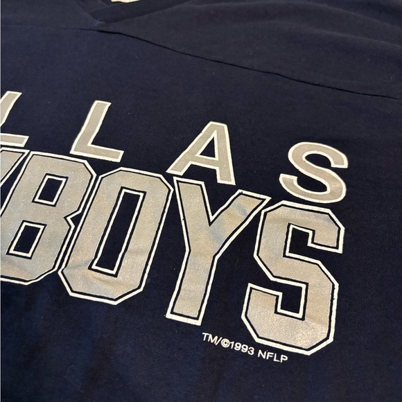 90s Dallas Cowboys Vintage Oversized Shirt - Picture 2 of 5